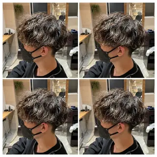 パーマ メンズ メンズパーマ特化 望月謙二郎のヘアスタイル