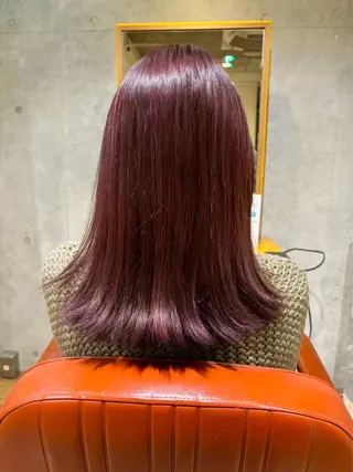 ミディアム 鈴木 悠史のヘアスタイル