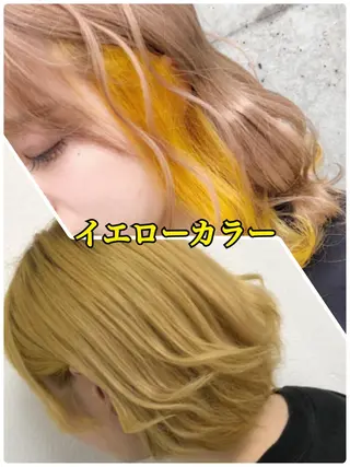 セミロング カラー メンズ ブリーチなしカラー/ 髪質改善 佐藤 豪のヘアスタイル