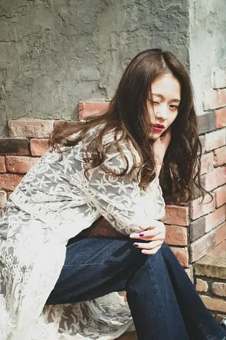 ロング 韓国✖️網紅🖤 パーマYURIYAのヘアスタイル