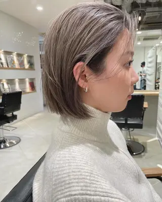 ショート カラー 村上雅人 ナチュラルモードのヘアスタイル