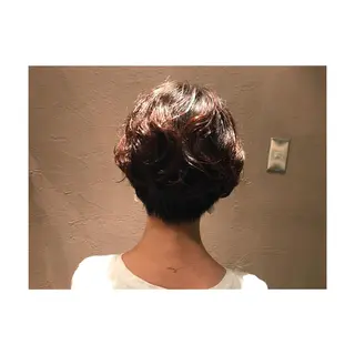 ショート パーマ くるくるパーマ aikoのヘアスタイル