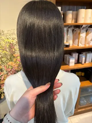ロング 🎀暖色カラー🤍 レイヤーカット🎀のヘアスタイル