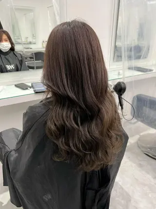 ロング カラー ヘアアレンジ ダブルカラー｜ なおき｜池袋美容師のヘアスタイル