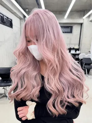 カラー 伊藤七奈/名古屋/ ハイトーン/ブリーチのヘアスタイル