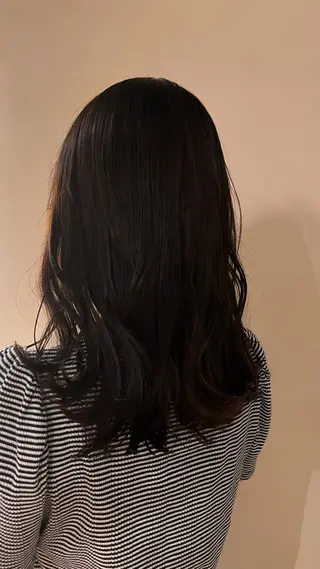 セミロング NAOKA 平尾/高宮のヘアスタイル