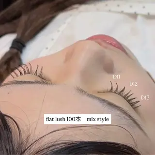 マツエク・マツパ yuna/束感まつげ 💫/大阪池田のマツエク・マツパデザイン