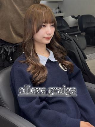 ロング カラー 💍モテる艶髪 透明感カラー💖のヘアスタイル