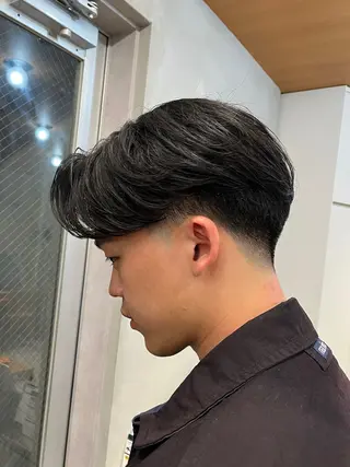ショート パーマ 小菅 凌那のヘアスタイル