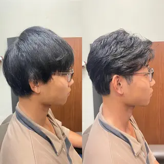 ショート パーマ 💈トレサンパ 💈金山駅✂︎愛実のヘアスタイル