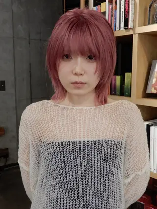カラー 兼西 菜摘のヘアスタイル