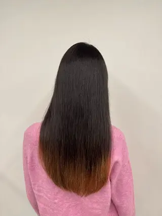 ロング 藤原航/艶髪 /日曜カットモデルのヘアスタイル