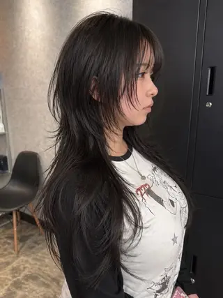 ロング 優 斗のヘアスタイル