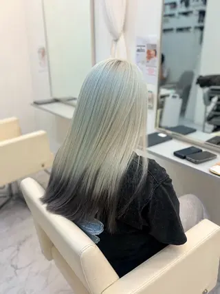 ロング ))カラー特化(( 渡邉 怜のヘアスタイル