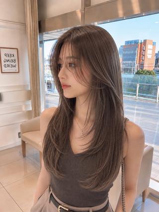 ロング カラー パーマ 金子 直樹のヘアスタイル