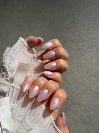 ネイル I-nailロング /ワンホン/キラキラのネイルデザイン