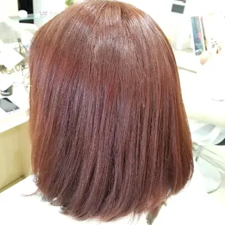 ミディアム カラー 山内 佐江子のヘアスタイル