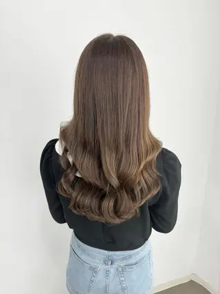 ロング 【ioe岡本】🐶 向井歩のヘアスタイル