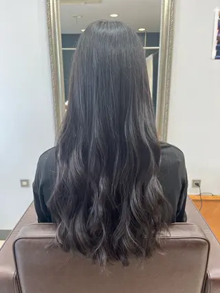 ロング 産休の為お休みです! 小島凜のヘアスタイル