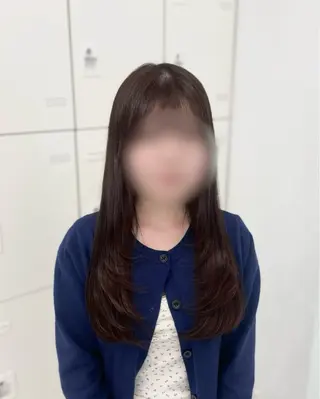 ロング トレンド🇰🇷韓国 スタイル🤍りんのヘアスタイル