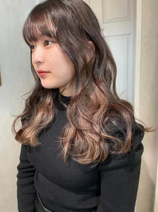 ロング カラー ナチュラル透明感🌱 小山美樹子のヘアスタイル