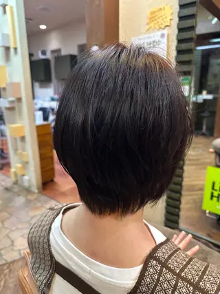 ショート 新田 甲のヘアスタイル