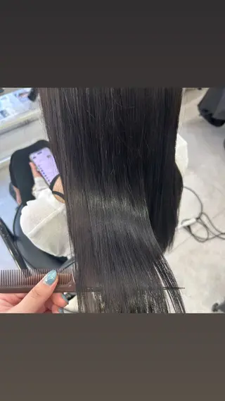 ミディアム カラー ツヤ感ワンカラー🎀 NAOのヘアスタイル