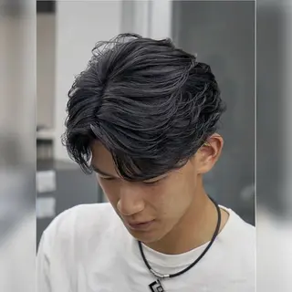 パーマ メンズ 【OVARL】メンズ パーマ/さかしょーのヘアスタイル