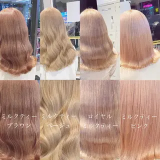 ミディアム 🤍ムラ修正ブリーチ 🤍原宿/YUUのヘアスタイル