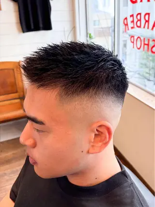 ショート メンズ 三宮メンズカット ヨシイッキのヘアスタイル