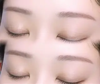 アイブロウ 🌙🧸fein. Miu🧸🌙のマツエク・マツパデザイン