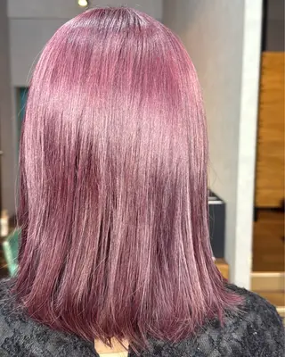 ミディアム カラー 透明感カラー/パーマ 🌀アオノのヘアスタイル