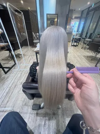 セミロング カラー パーマ ヘアアレンジ メンズ キッズ ネイル マツエク・マツパ アイブロウ EnBlesS西宮 マンツーマン神道有基のヘアスタイル