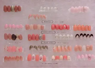 ネイル ビジューバイアクイユ ネイルズ 東中野店のネイルデザイン
