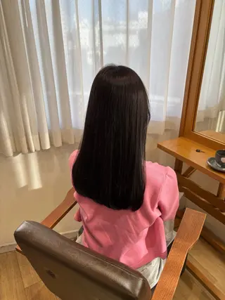 ロング カラー RINNO🌷透明感 カラー/髪質改善のヘアスタイル