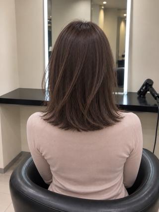 ミディアム カラー 🌈ウルトワ水素 髪質改善naru🌈のヘアスタイル