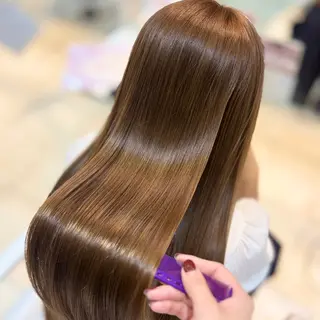 ロング カラー ブリーチ/ヘアセット 【𝙍𝙞𝙣𝙤】のヘアスタイル