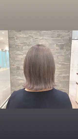 ミディアム 梅田美容室/ ウルフカットのヘアスタイル