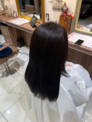 セミロング フェザーパーマ 🌎Rino🔚のヘアスタイル
