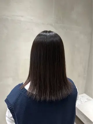 ミディアム カラー パーマ メンズ 透明感艶髪カラー🫧 KAZUMAのヘアスタイル
