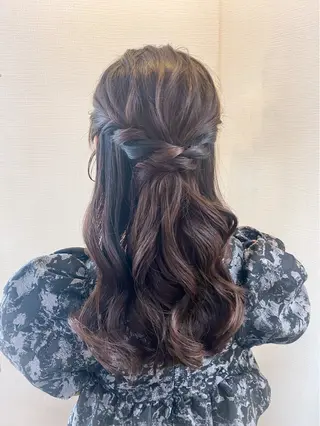ヘアアレンジ hair make もりした ゆうのヘアスタイル