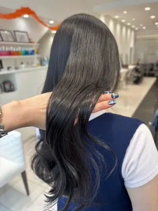 ロング BiBi 武田 あやのヘアスタイル