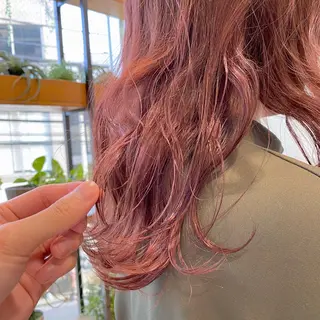セミロング カラー ヘアアレンジ 【ダメージレス施術】 【透明感】北村 拓也のヘアスタイル