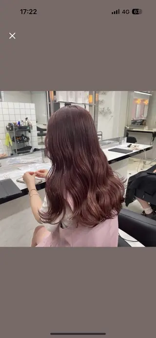 セミロング カラー 似合わせstyle ❤︎misaki❤︎のヘアスタイル