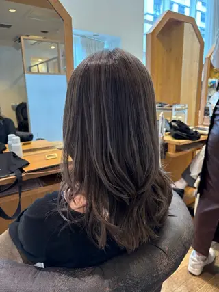 ミディアム きょうか✨ ハイライト募集中のヘアスタイル