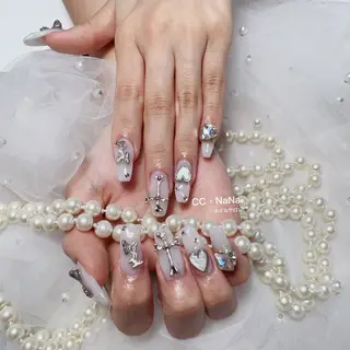ネイル スカルプ・チップ 長さだし専門💎Yoのネイルデザイン