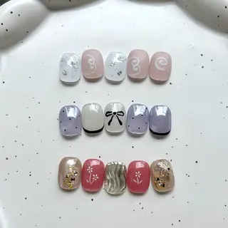 ネイル my little 𖠿 .゜のネイルデザイン