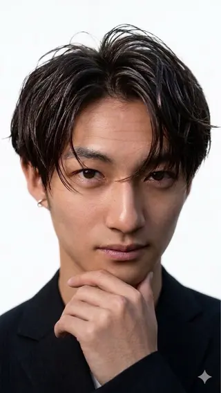 ヘアアレンジ メンズ 吉野 幹雄のヘアスタイル