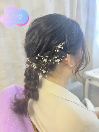 ヘアアレンジ 🌈ALEUM.🌈 アルムのマツエク・マツパデザイン