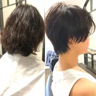 ショート 中野 恵脩のヘアスタイル
